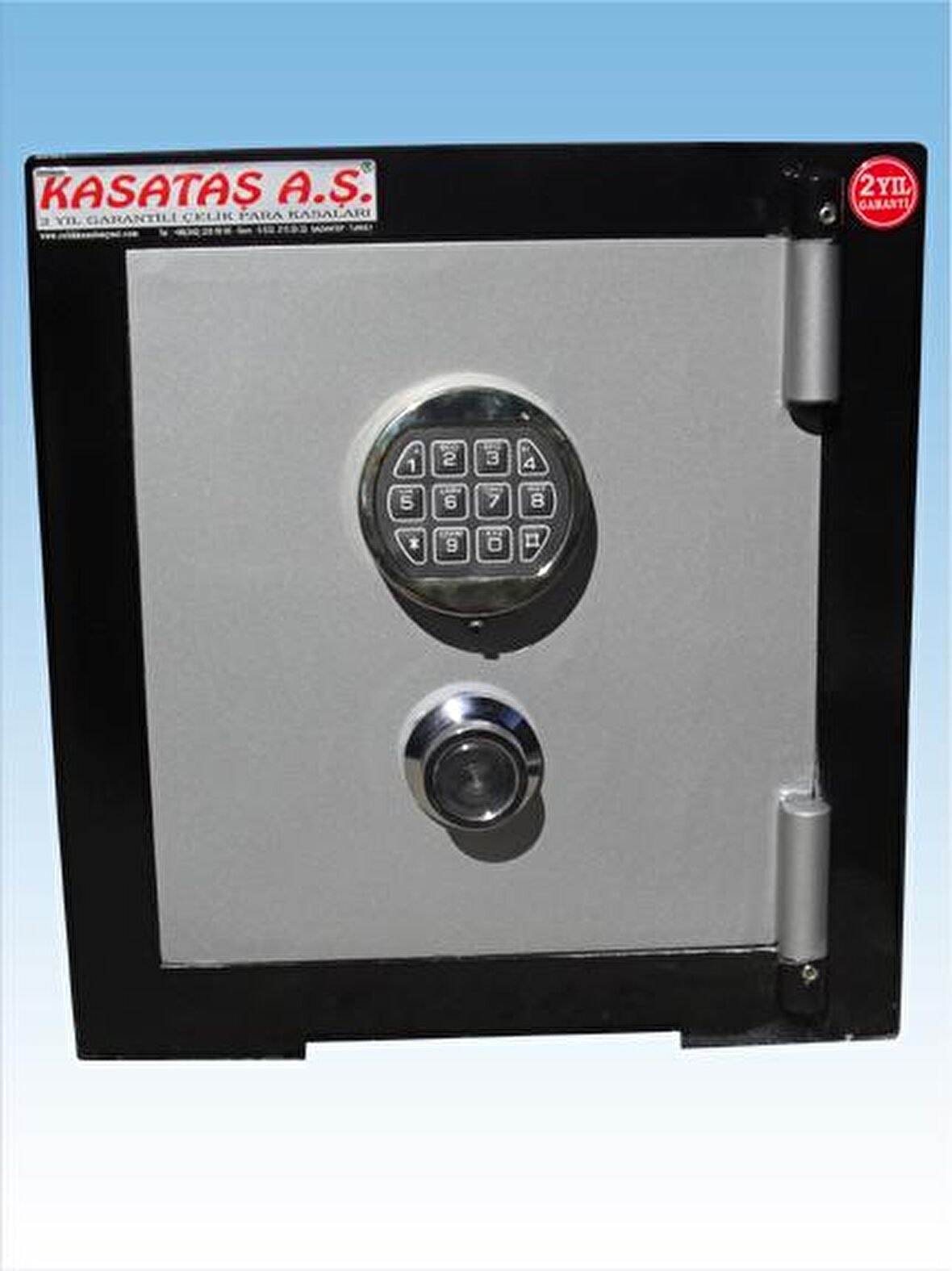 001E OFİS TİPİ ANAHTARSIZ ELEKTRONİK ŞİFRELİ TEKKAPILI ÇELİK PARA