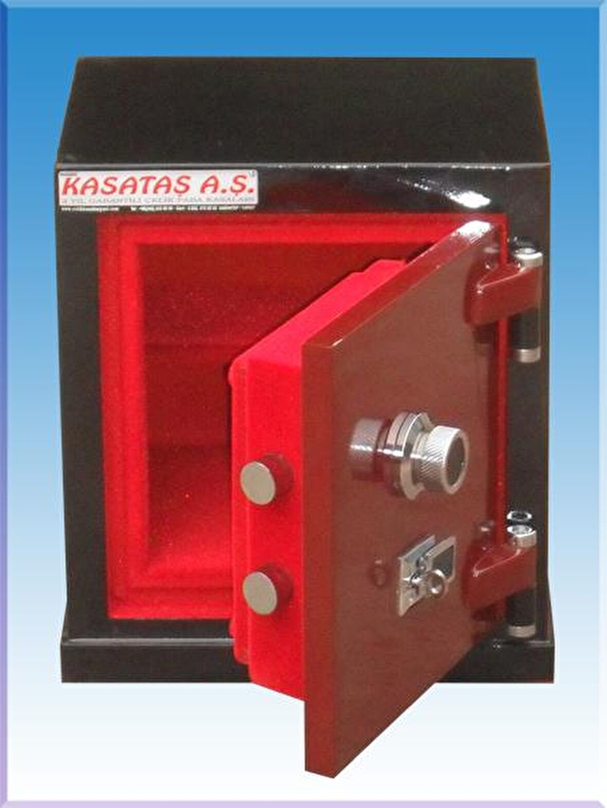 001AÖCELALTL OFİS TİPİ DIŞ SİYAH KAPAK BORDO İÇİ KADİFE KAPLI ÖZE