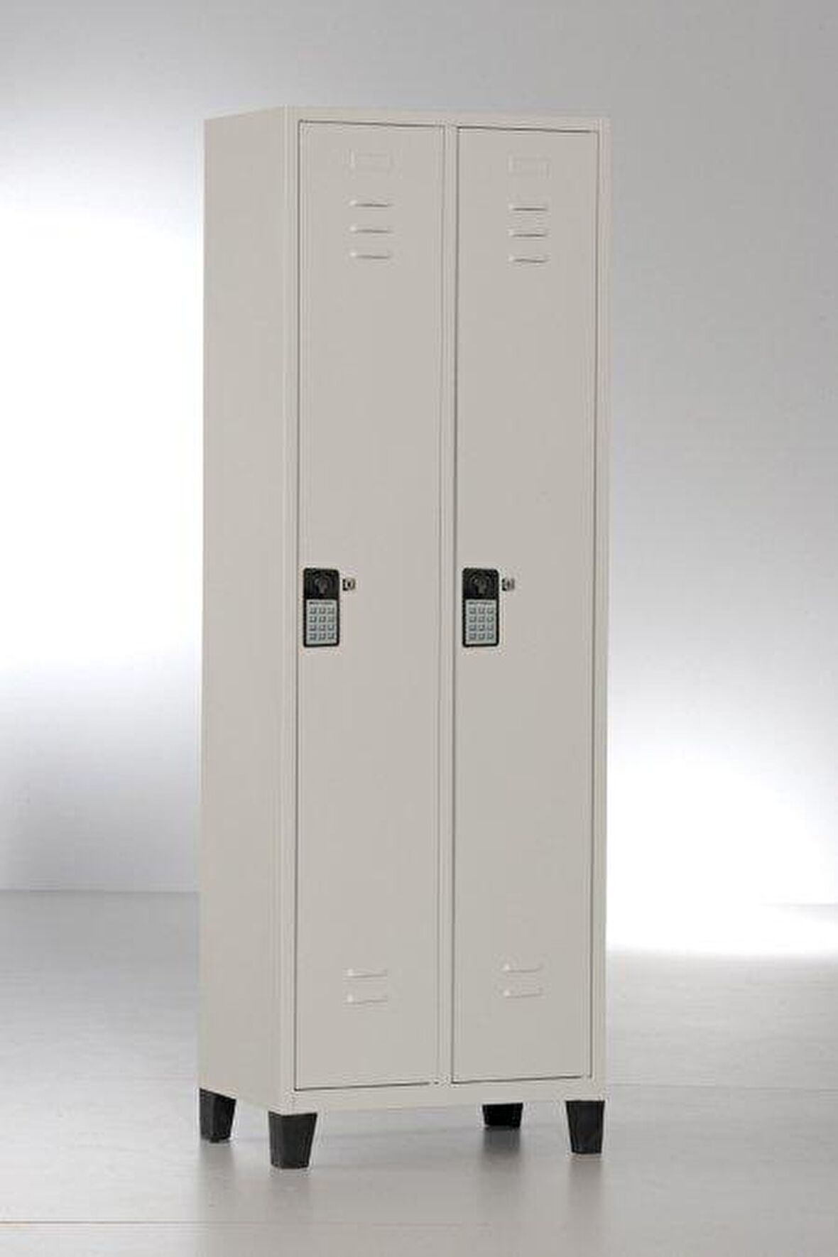 2 KAPAKLI ELEKTRONİK ŞİFRELİ SOYUNMA DOLABI 1708840CM 20Kg 29