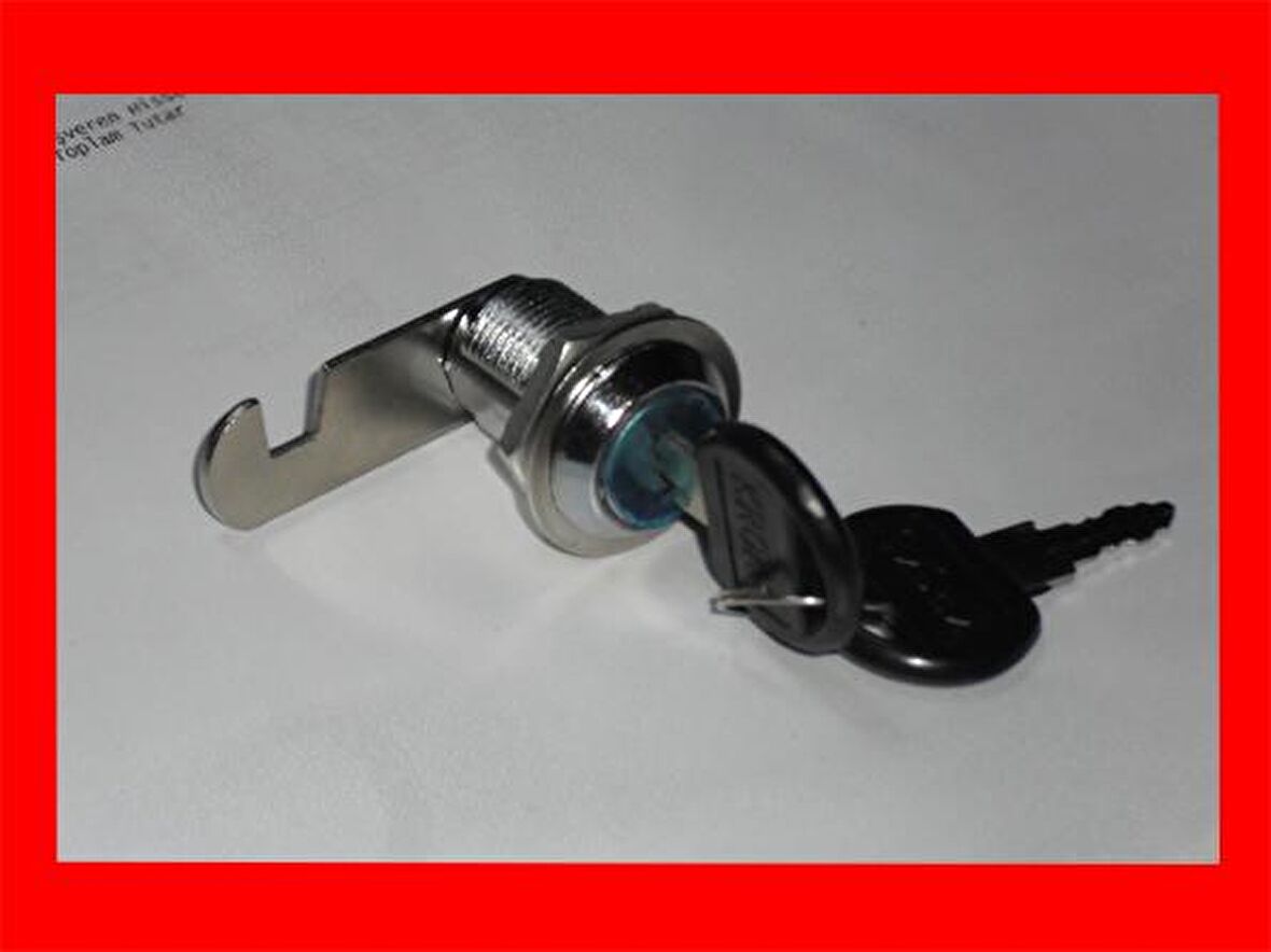 STANDART SALLAMA ANAHTARLI DOLAP KİLİTİ 3 7 ADRESE TES