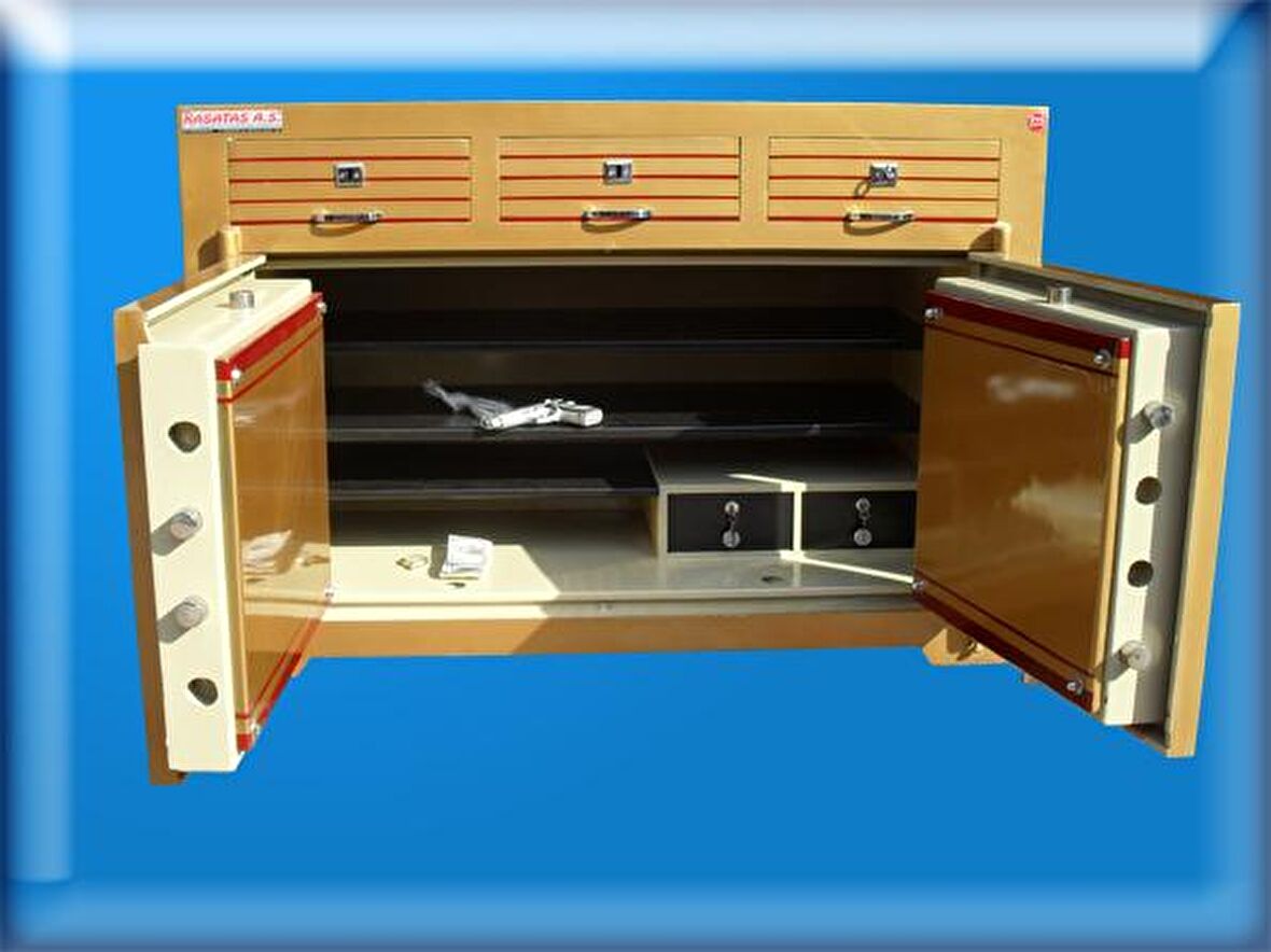 B120K2Ç3M1A4W GAZİANTEP TANK ZIRHLI MEKANİK ŞİFRELİ DIŞTAN 3 ÇEKM
