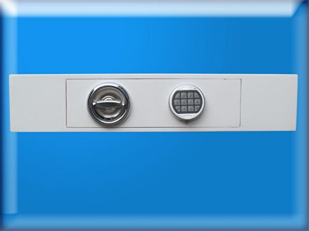 015E1K1D KİLİS EV VE OFİS TİPİ TEKKAPILI ELEKTRONİK ŞİFRELİ DUVAR