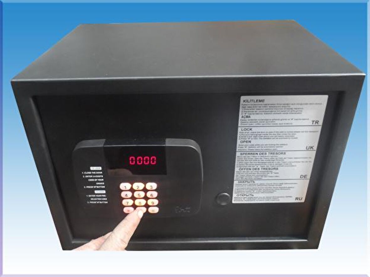 0025MAKFANS 20 MOTORLU SÜRGÜLÜ TAM DİJİTAL TİPİ OTEL ODA LCD E