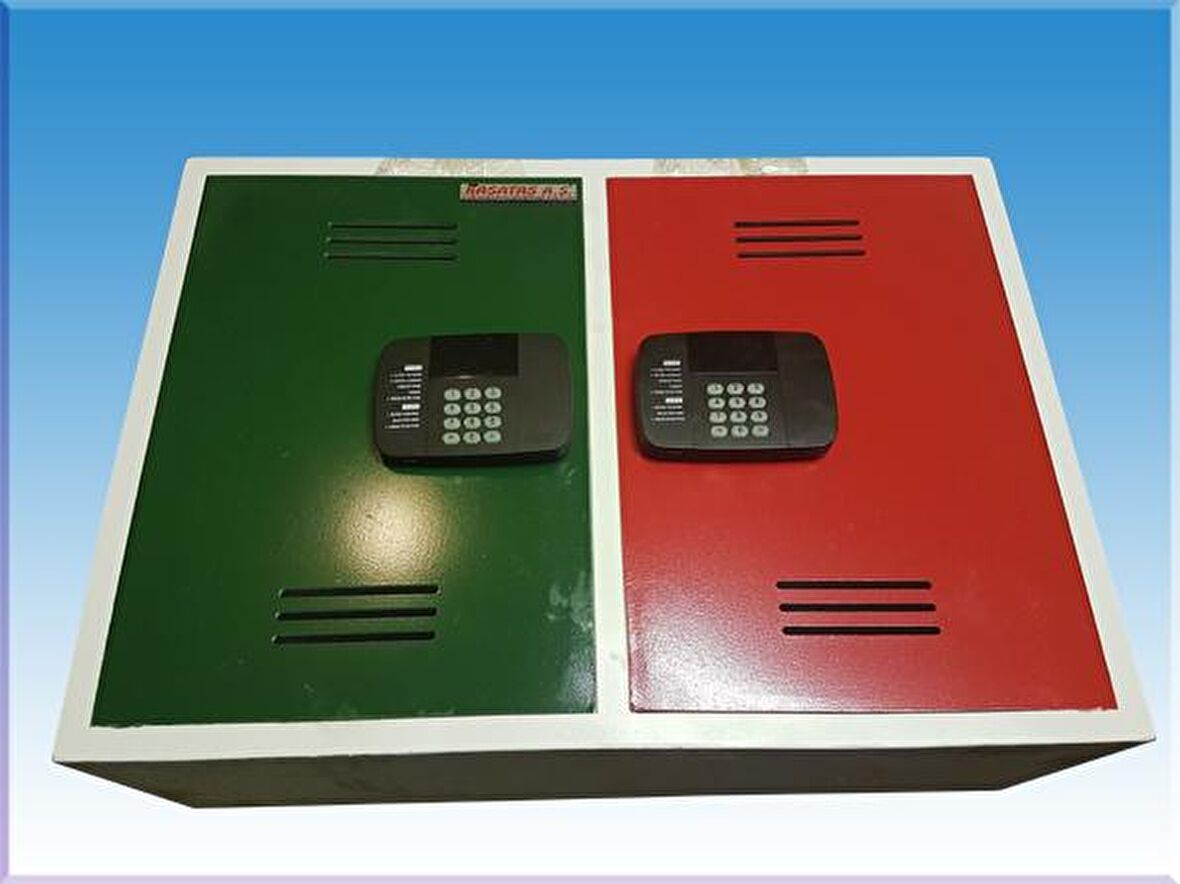 ELEKTRONİK ŞİFRELİ NARKOTİK DOLABI TİPİ İKİ KAPAKLI ACİL DURU