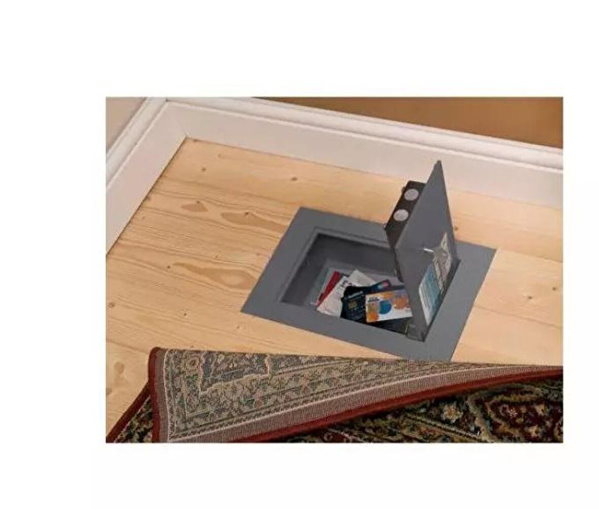 021A TABANA PARKEYE GÖMÜLEN ANAHTARLI ANKASTRE DUVAR KASASI