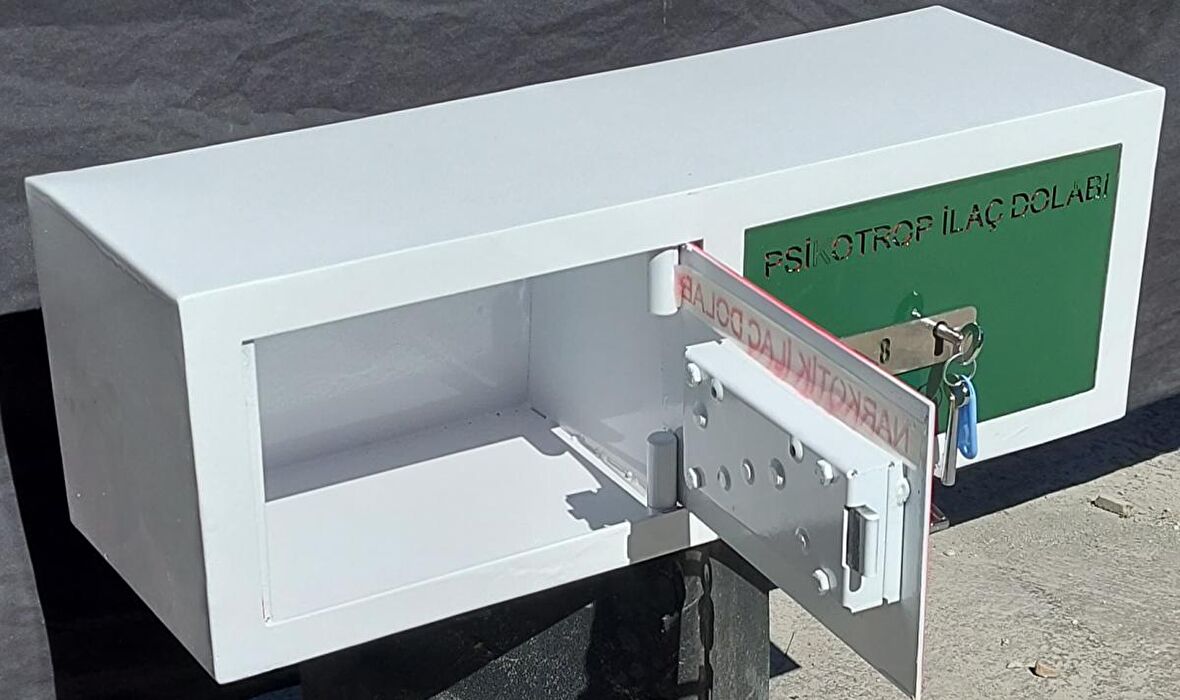 01ÇYNARKOTİK YENİ GÜMÜŞHANE DEVLET HASTANESİ 2 KAPAKLI 2 ADET