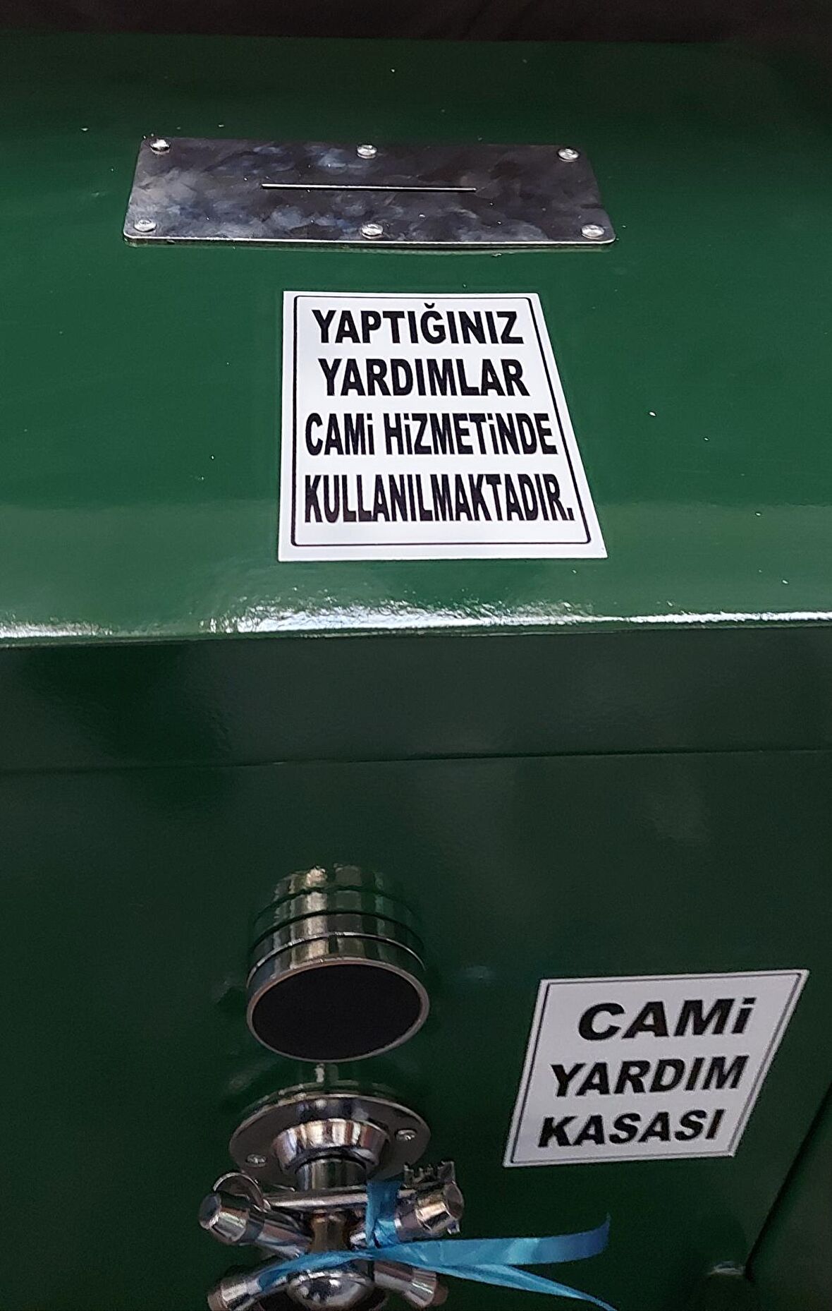 007ASKUMBARA ELAZIĞ KOVANCILAR CAMİ BAĞIŞ KASASI KUMBARA KASA
