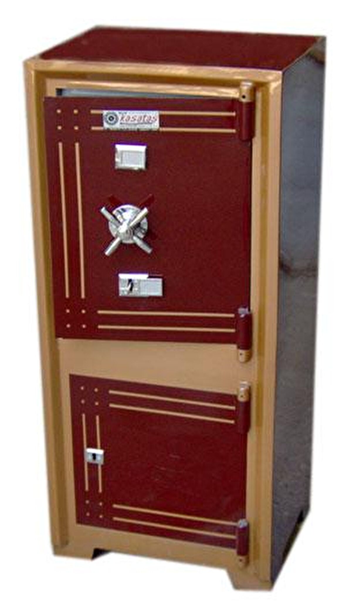 07A EV TİPİ ALTI DOLAPLI ÇİFT KAPILI ÇELİK PARA KASASI 854438CM