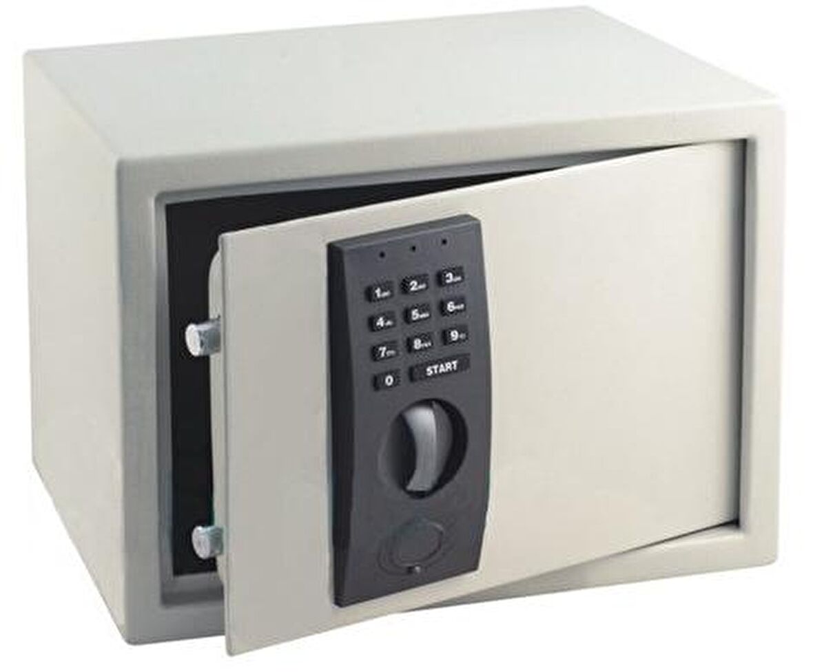 25 İ Elektronik Otel Oda Emanet Kasası 253525cm 10Kg 189 +