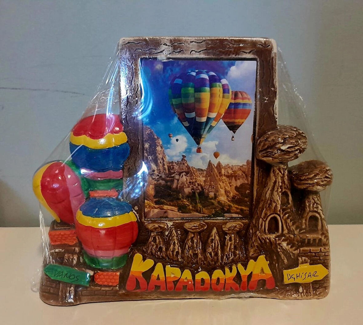 AthStore Kapadokya Peribacası Alçı Fotoğraf Çerçevesi