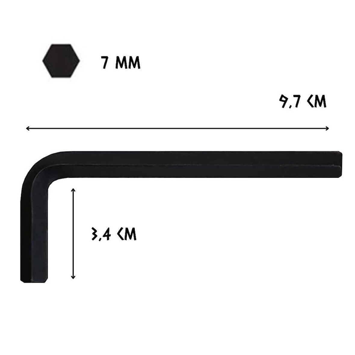 Cer-Pa Norm Tekli Alyan Kısa - 7.0 mm.