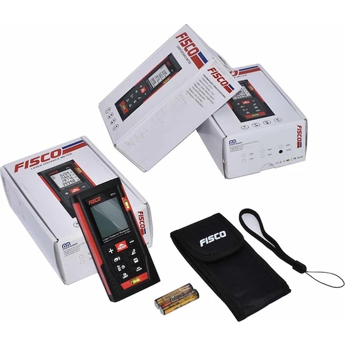 Fisco ST-LM80 Lazermetre 80 Metre Ölçer