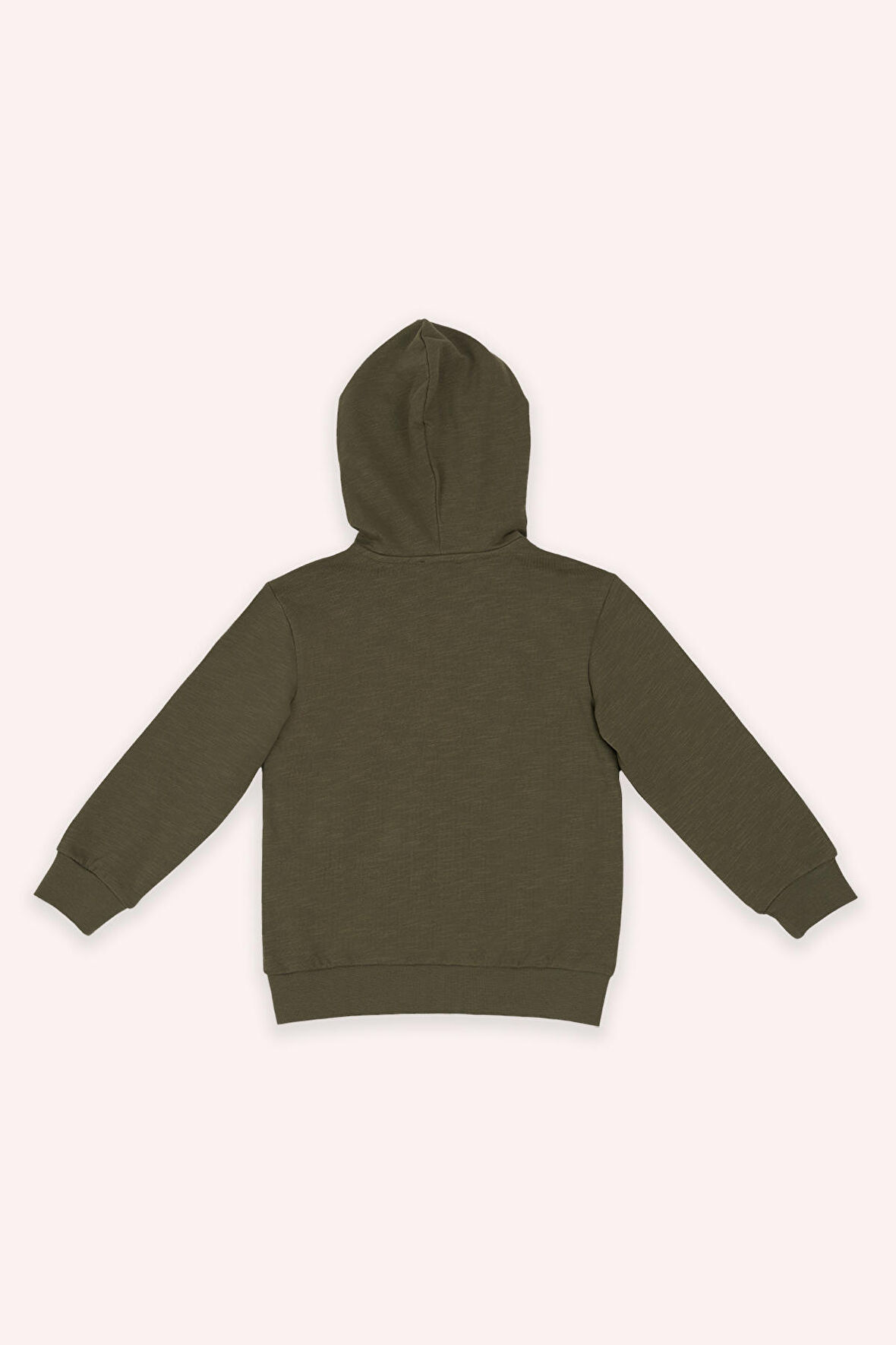 Erkek Çocuk Fermuarlı Sweatshirt Lila