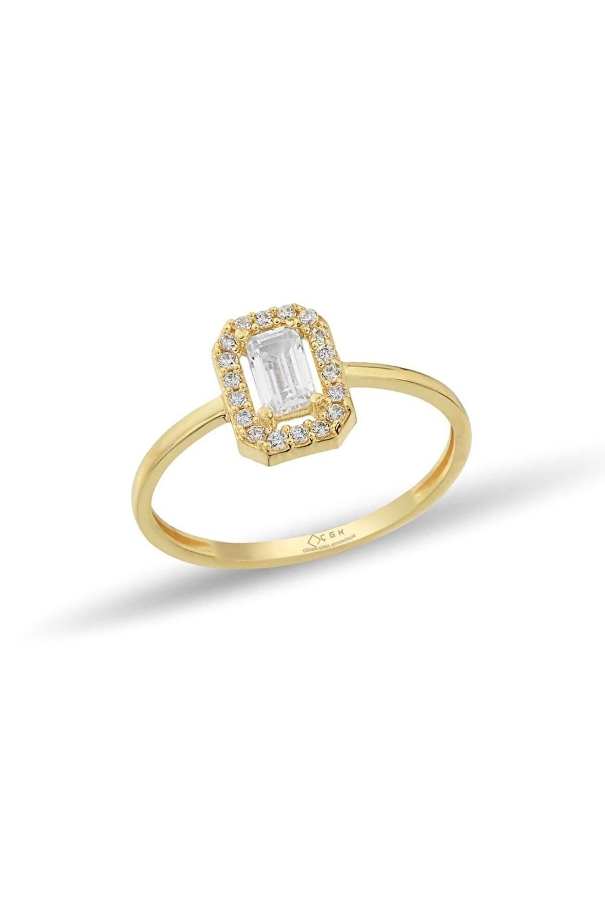 Çıtır Baget Altın Yüzük