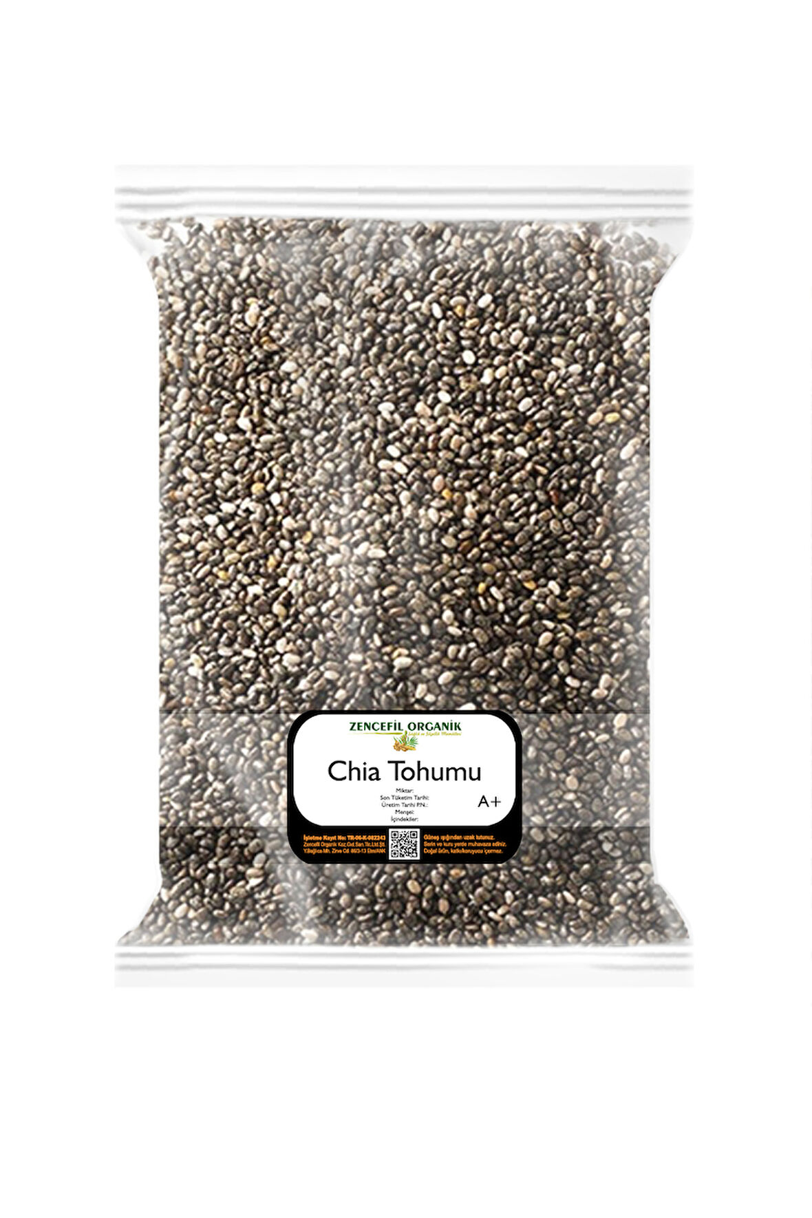 Chia Tohumu 100 Gr. Chia Seeds Glutensiz & Organik Chia Tohumu Özel Seri Çiya Tohum Chia Seeds