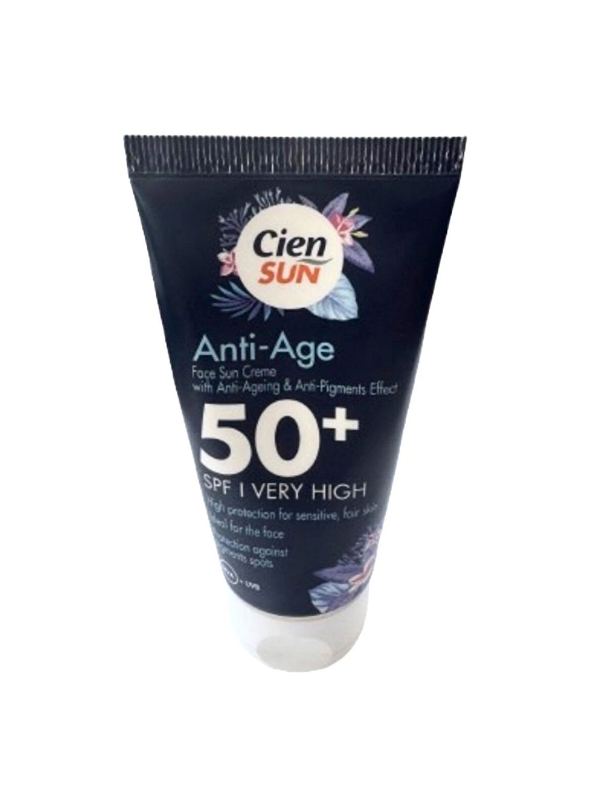 Cien Sun SPF 50+ Anti-Age Güneş Kremi - Yüz için 50 ml