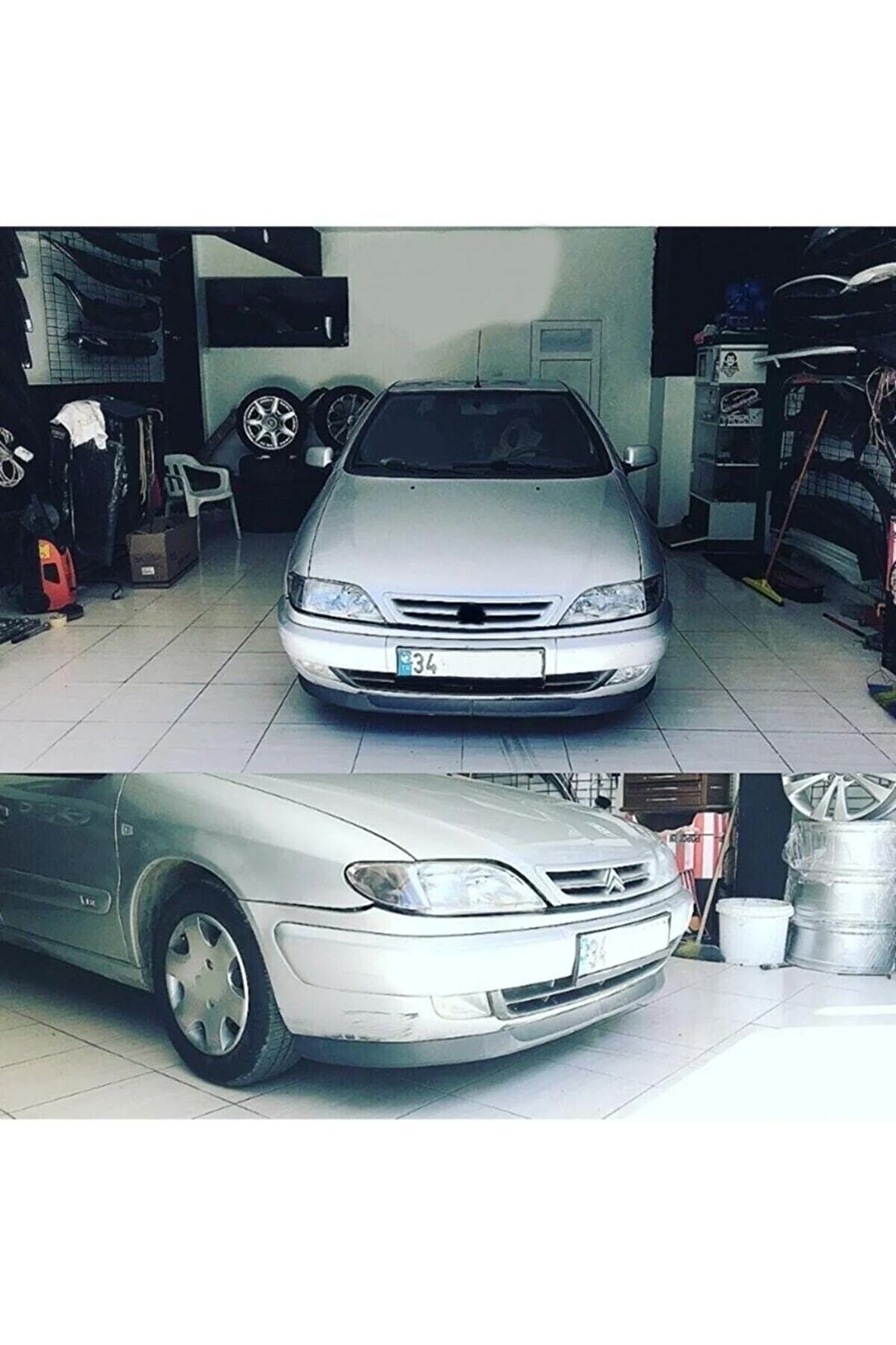 Citroen Xara Uyumlu Astra H Lip 2 Parça Ön Tampon Eki 1. Sınıf Kaliteli