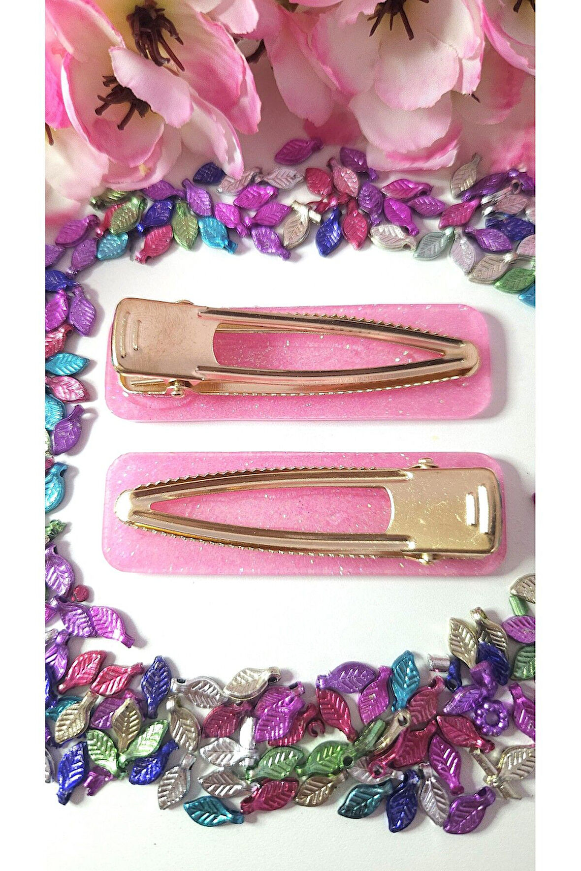 Karanlıkta Parlayan 2 adet Yan Toka 7 cm