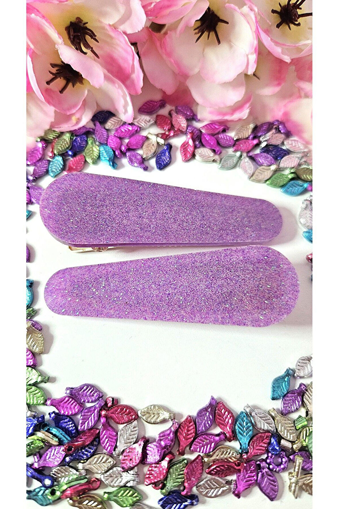 Karanlıkta Parlayan 2 adet Yan Toka 7 cm