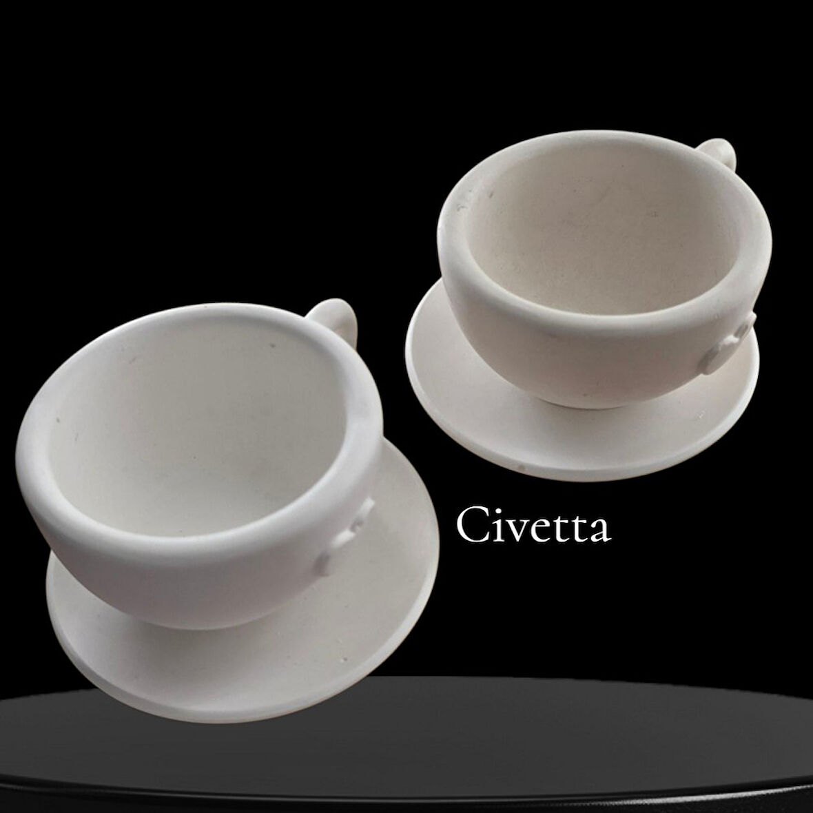 taş tozu 2 li bardak mumluk