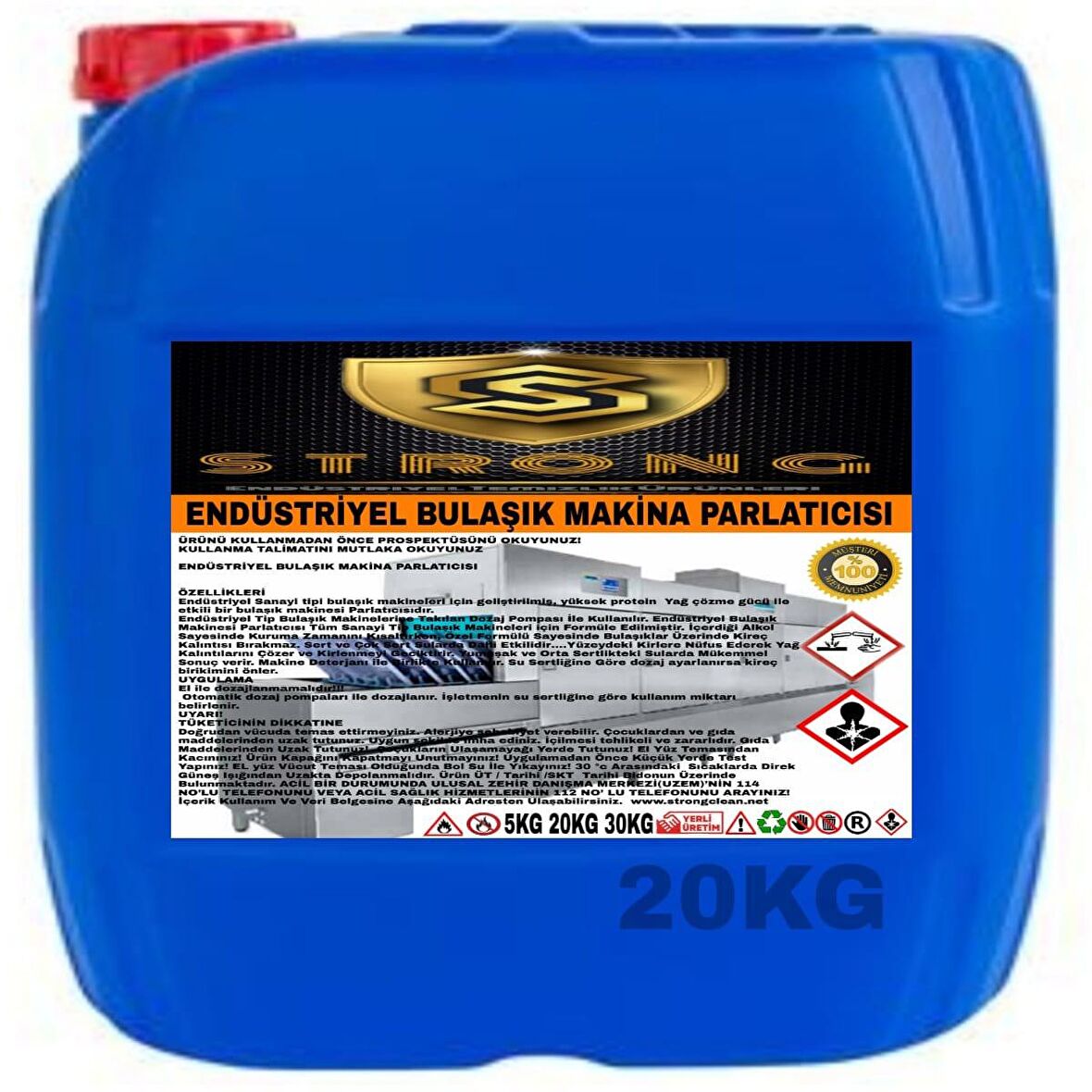 Strong Bulaşık Makinesi Parlatıcısı 20 lt 