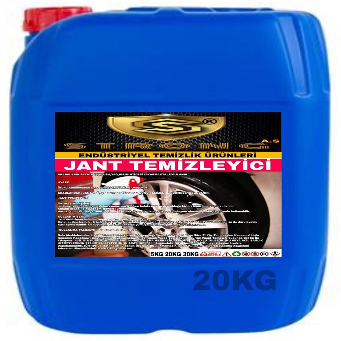 Strong Jant Temizleyicisi 20 Kg