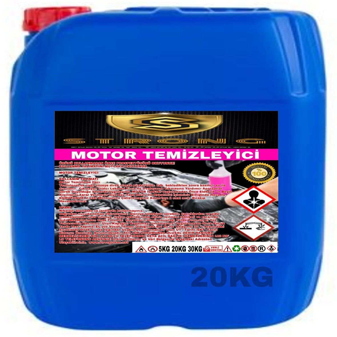 Strong Motor Temizleyicisi 20 Kg