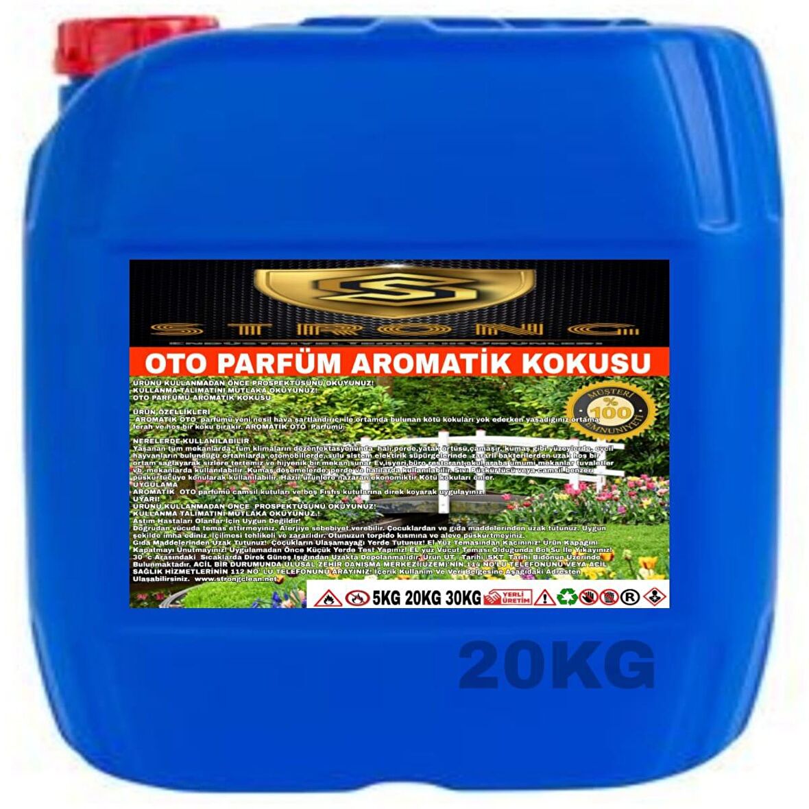 Strong Oto Parfüm Aromatik 20 Kg