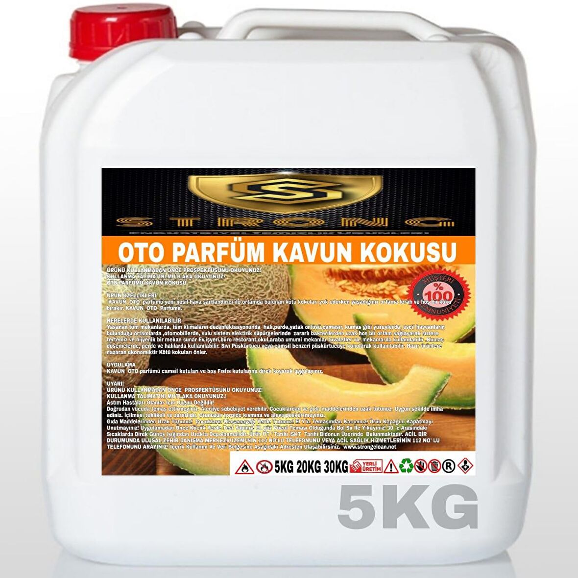 Strong Oto Parfüm Kavun 5 Kg