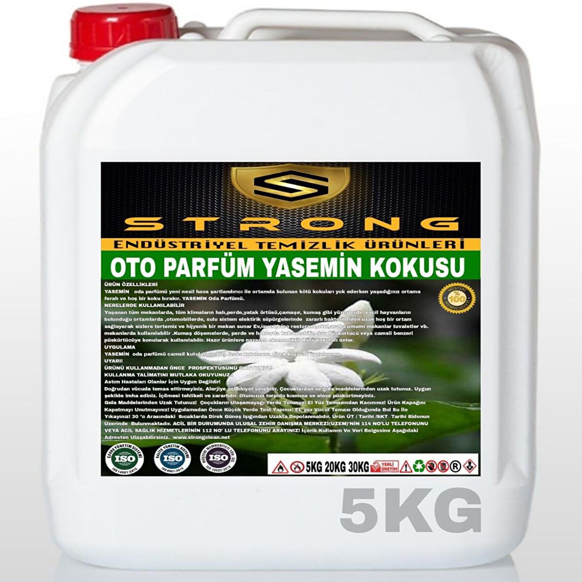 Strong Oto Parfüm Yasemin 5 Kg 