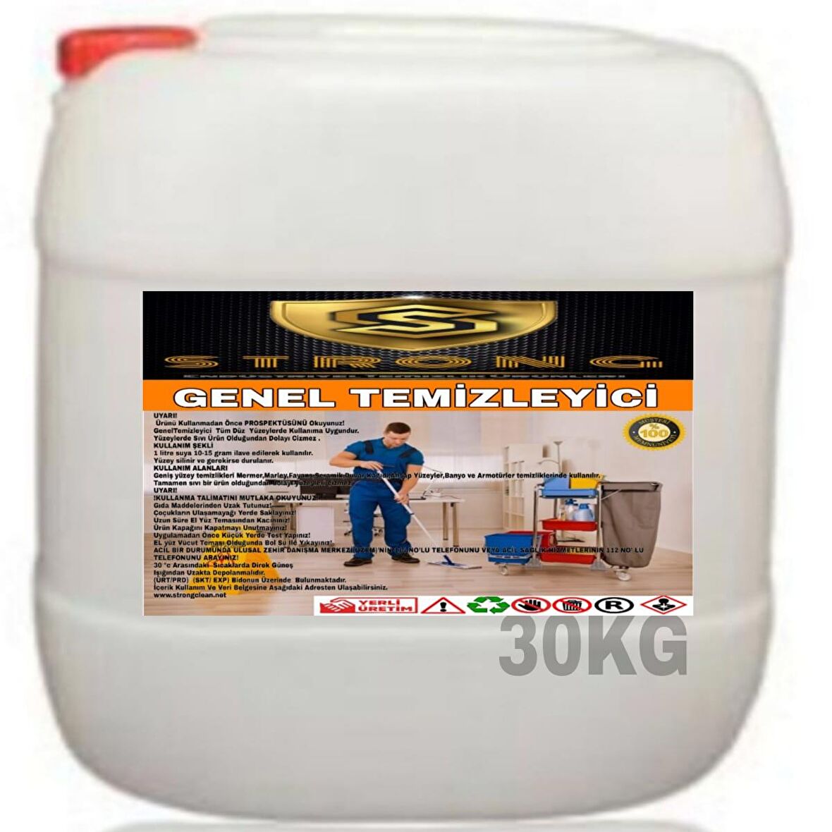 Strong Genel Temizleyici 30 Kg