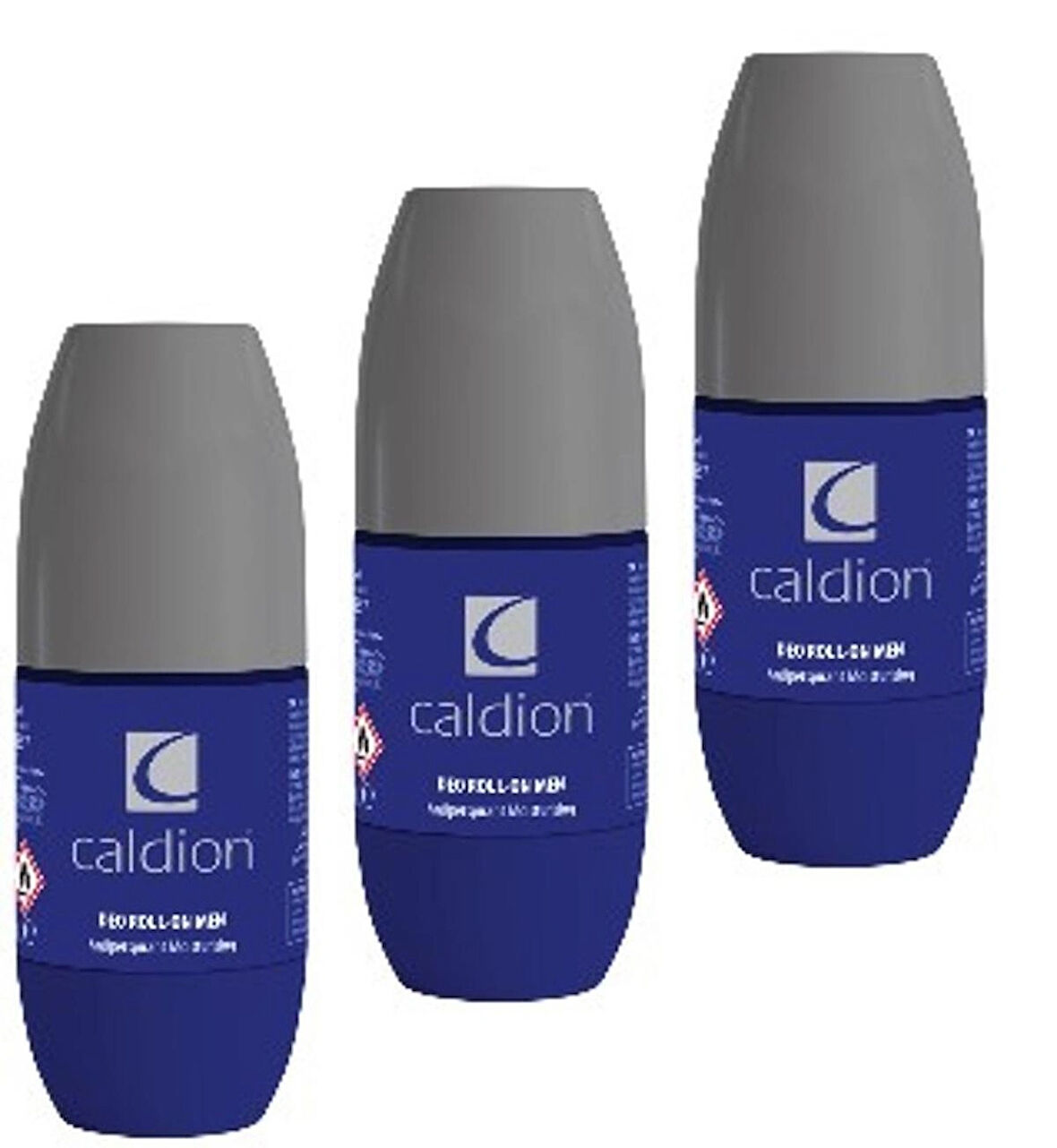 Caldion Men Roll On Deodorant 50ml – Erkekler İçin Kalıcı Ferahlık ve Güçlü Koruma 3 ADET
