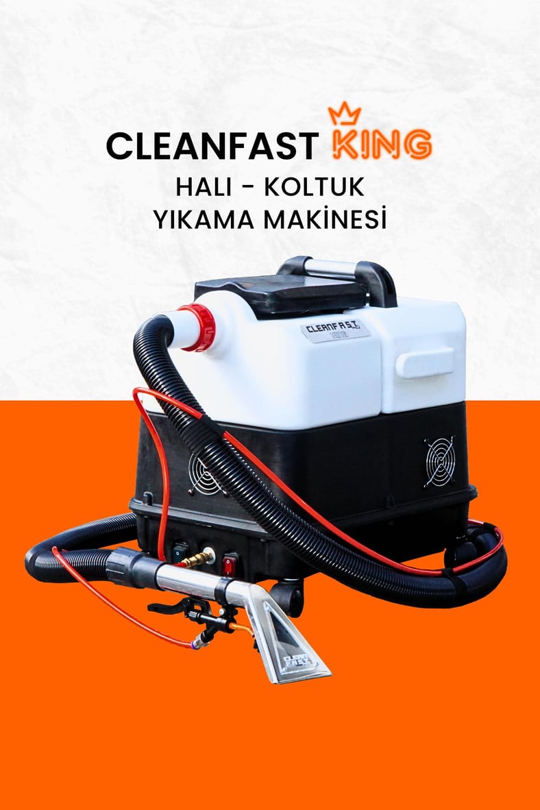 Cleanfast Cleanfast King Tek Motorlu Koltuk ve Halı Yıkama Makinesi Fiyatları ve ...