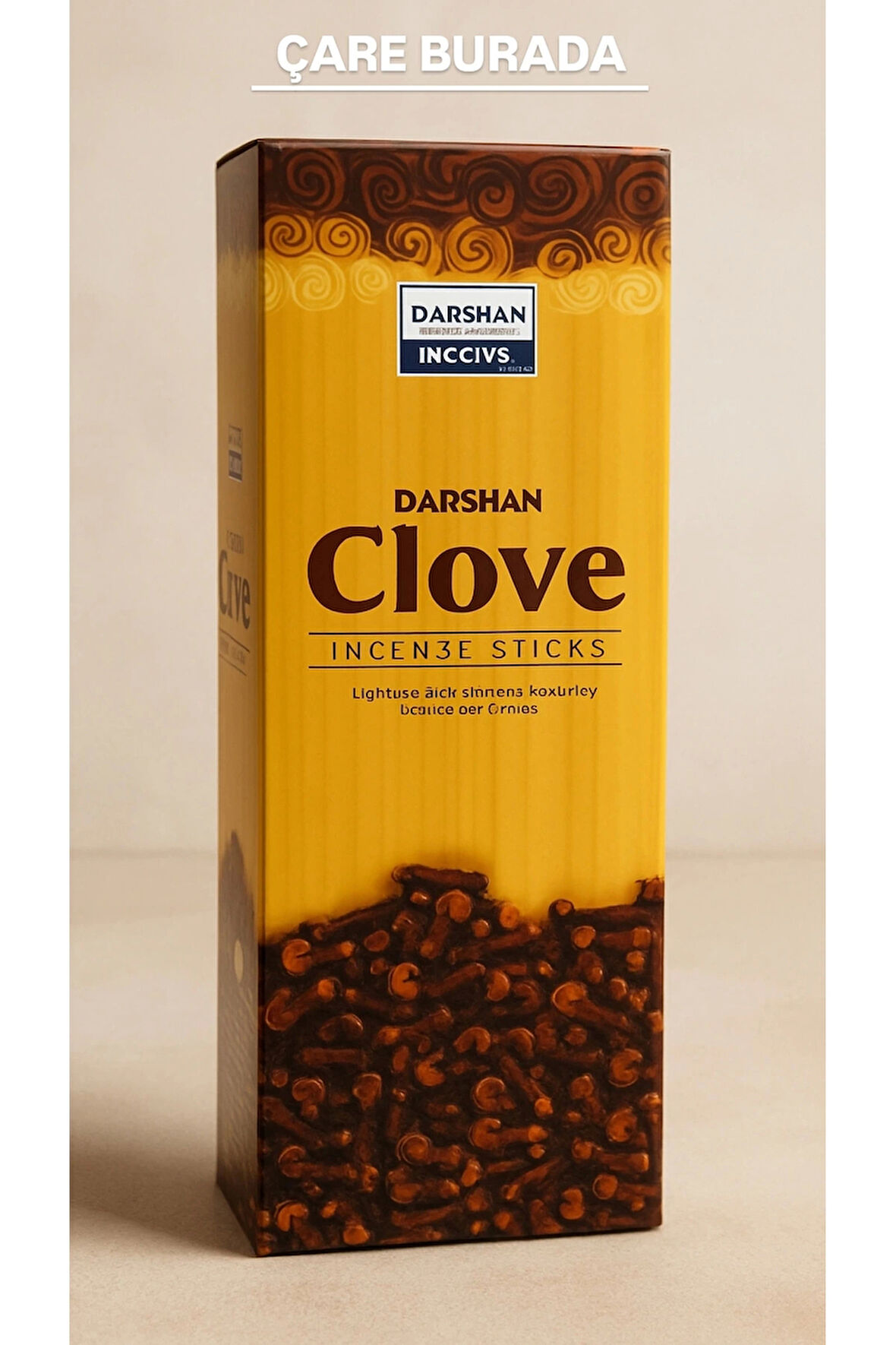Darshan Incense - Clove 20'li Çubuk Tütsü (Karanfil)