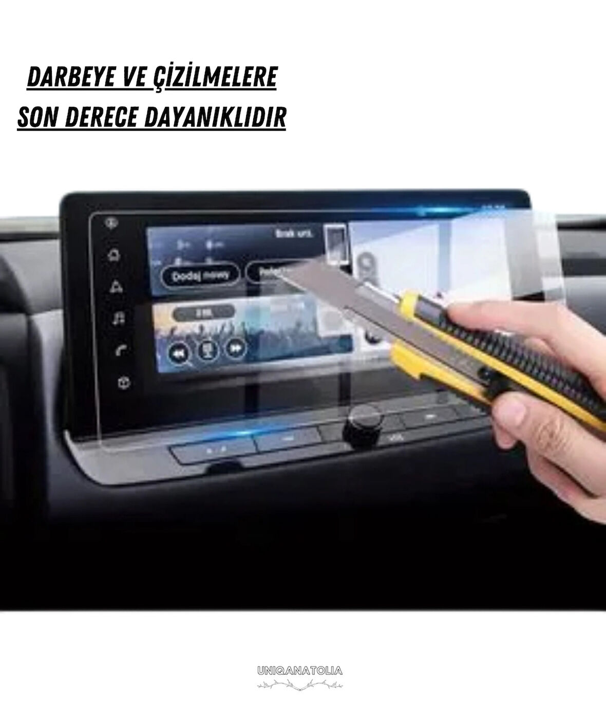 Nissan Qashqai 2025 Navigasyon ve Multimedya Uyumlu Nano Ekran Koruyucu