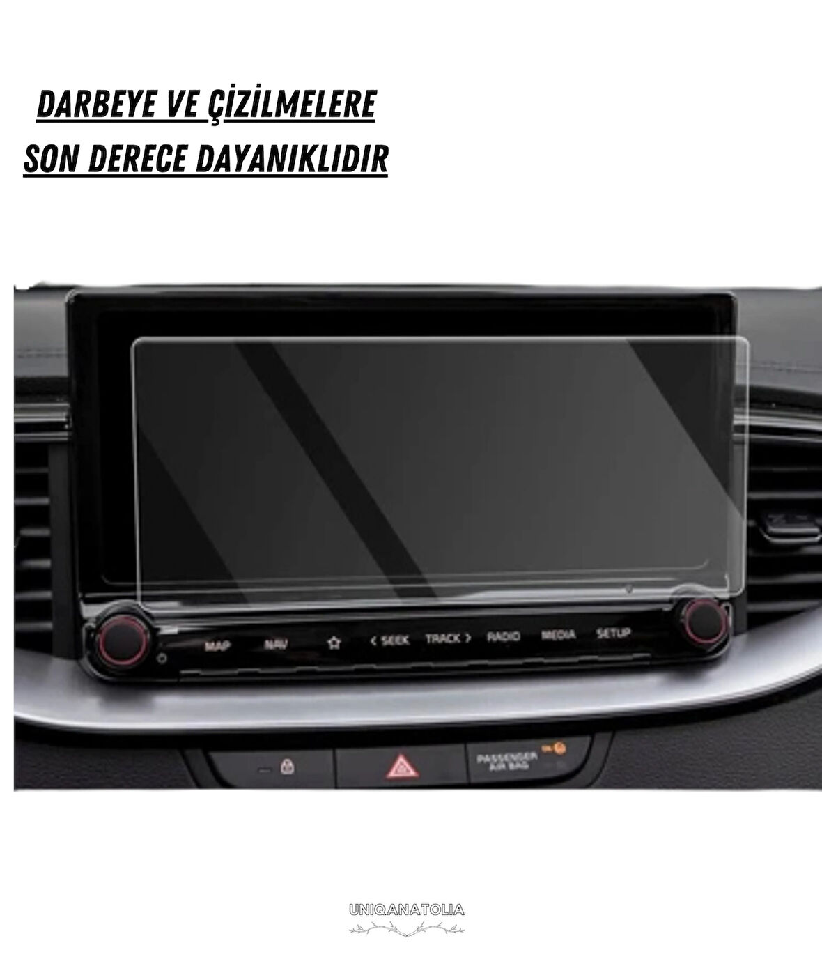 Kia XCeed 2025 Navigasyon ve Multimedya Uyumlu Nano Ekran Koruyucu