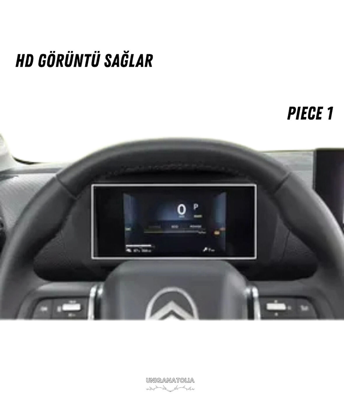 Citroen C4 X-C4 X Max 2025 Hayalet Gösterge ve Navigasyon Multimedya Uyumlu Set Nano Ekran Koruyucu