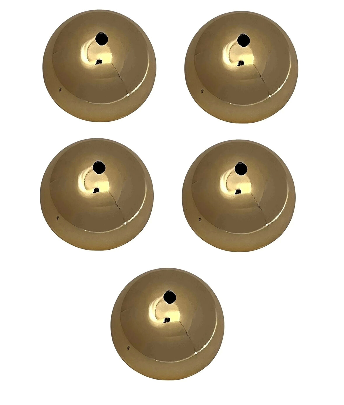 Tavan Rozansı (Sarkıt Avize İçin) 10Cm (Gold Renk) (5 Adet) Plastik