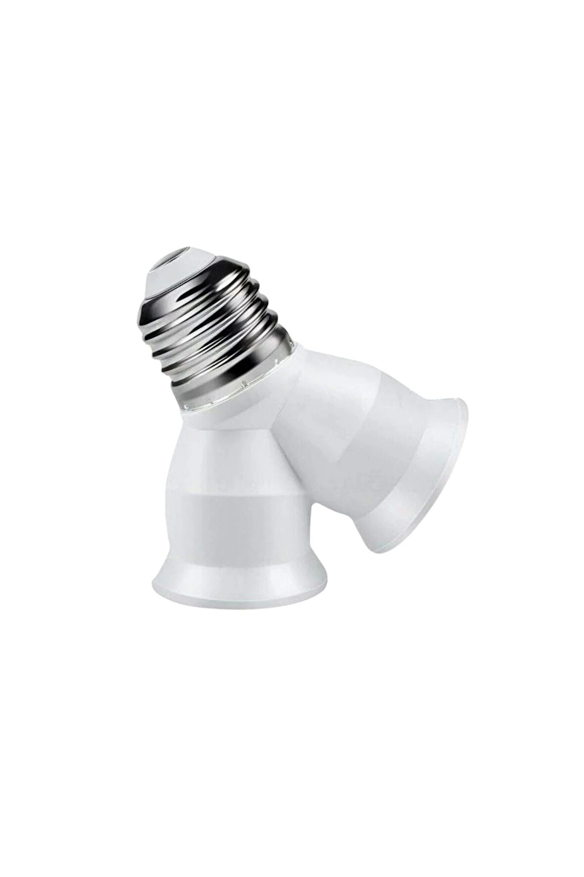 Splitter, E27 Duy Çokalayıcı (İkili Ampul Duyu) 1 Adet