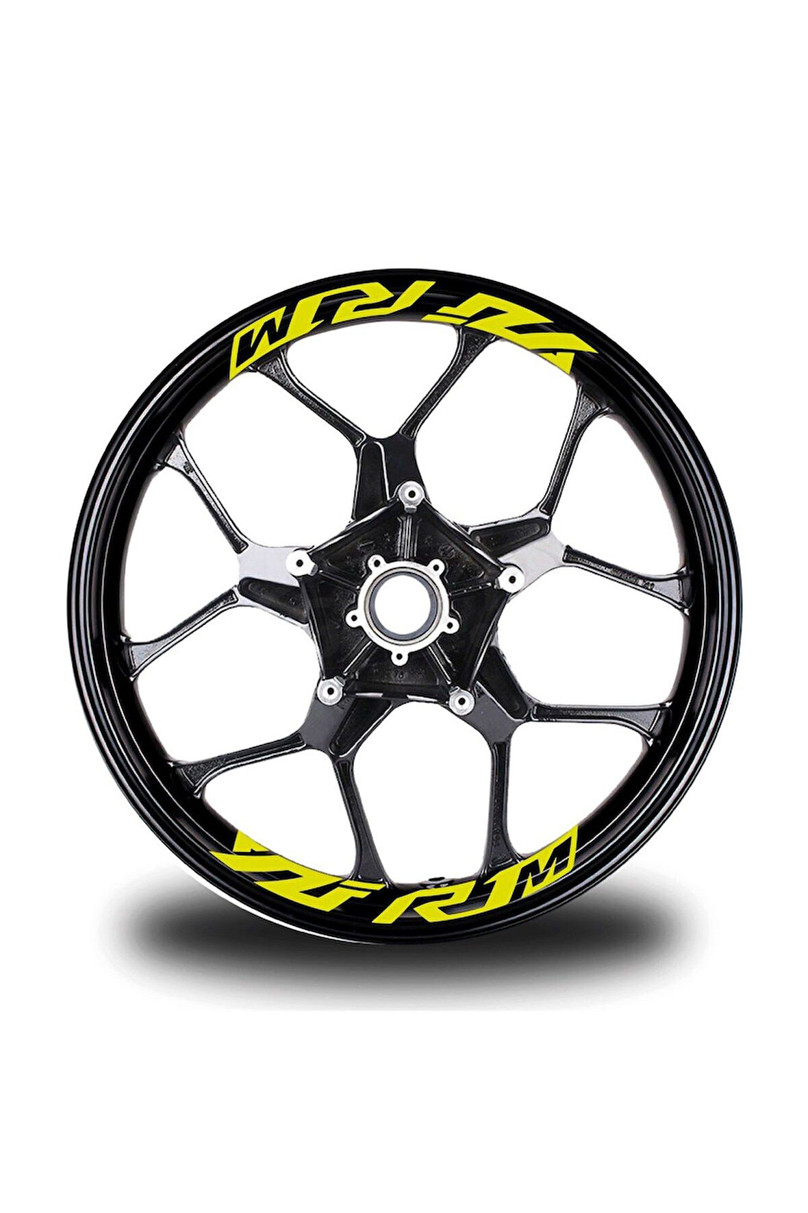 Yzf R1M  Yazılı 8Li Jant İçi Yazı Sticker Etiket