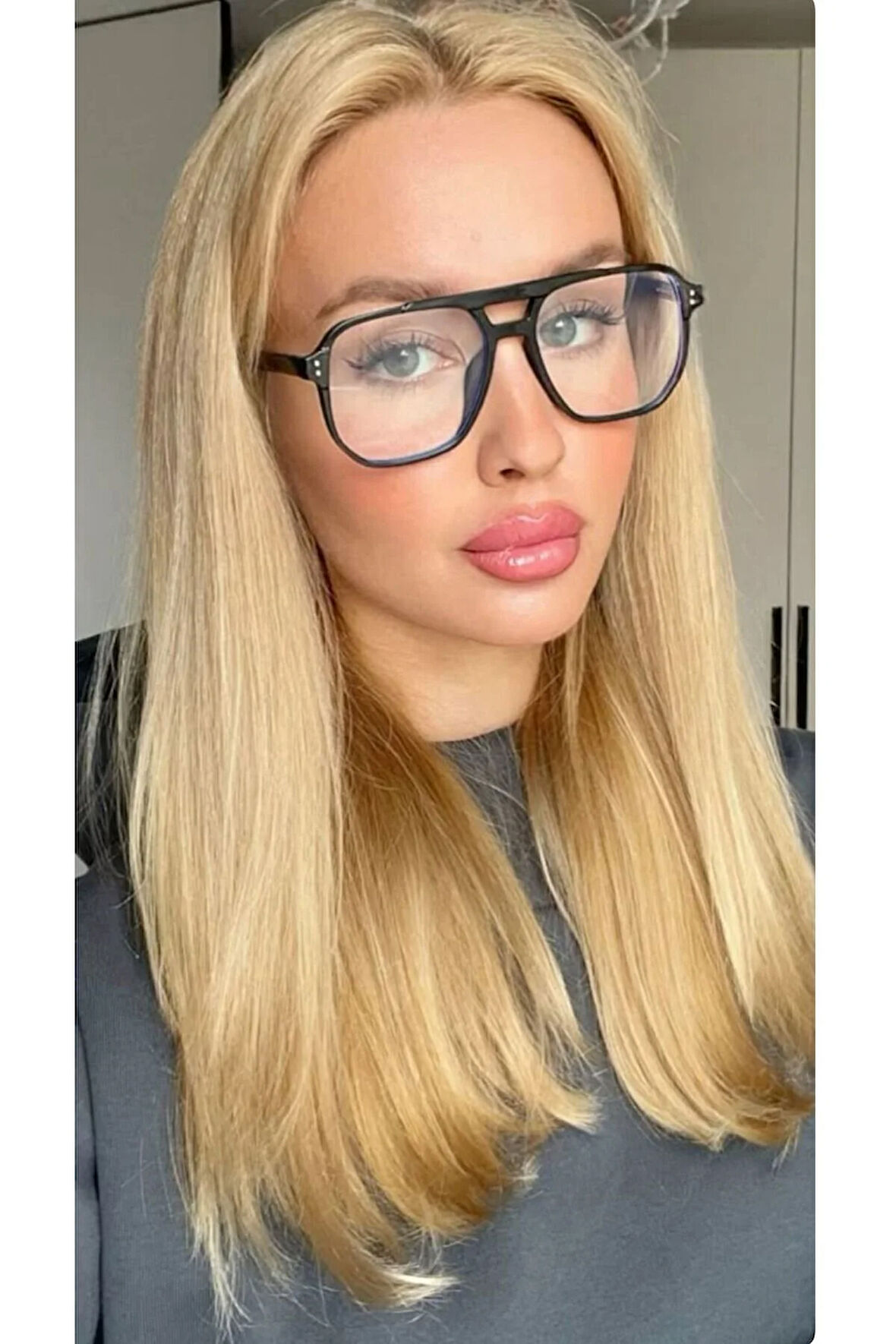 Colmar Çift Köprülü MAvi ışık korumalı Ekran Gözlüğü 53 Ekartman