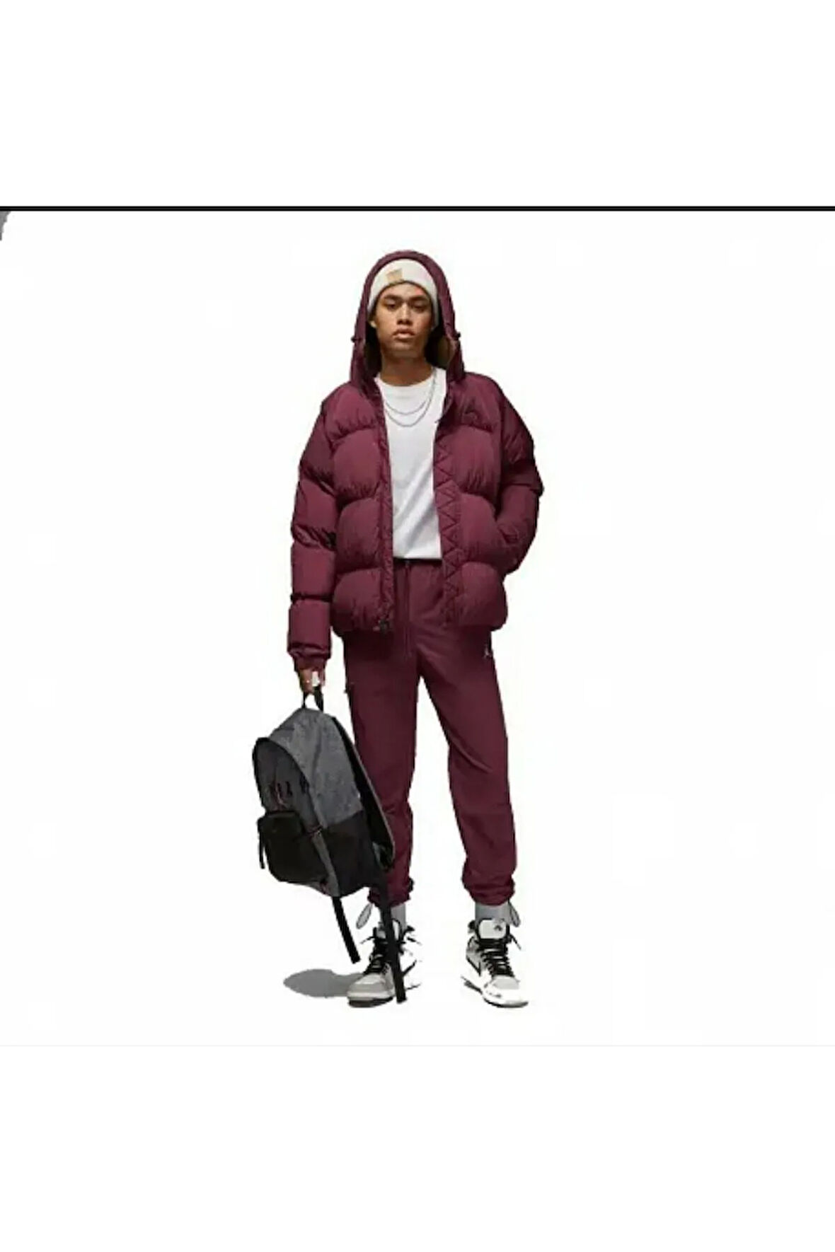 M J ESS PUFFER JACKET DQ7348-680