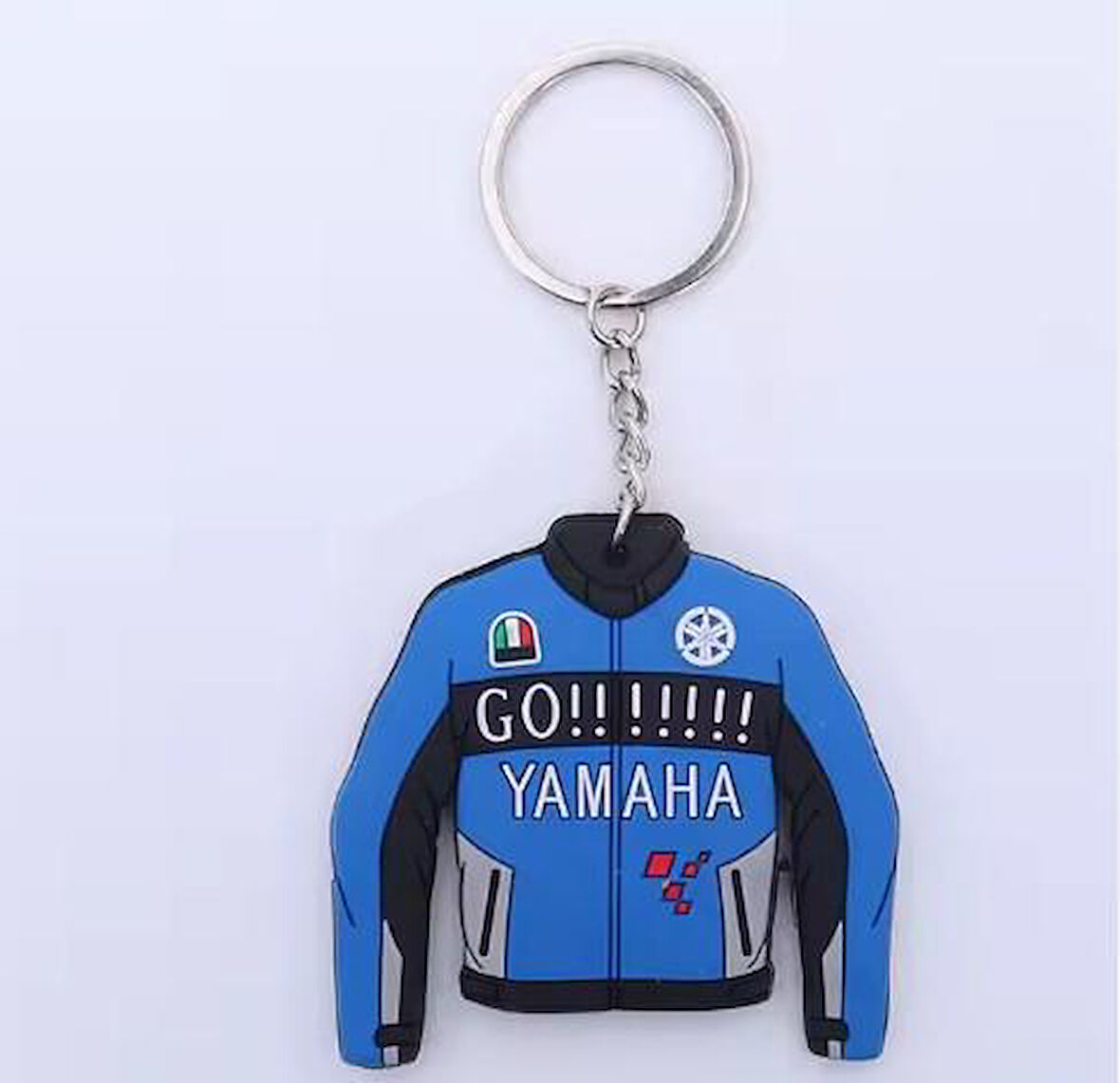 Mavi Renk Yamaha Motor Elbise Anahtarlık