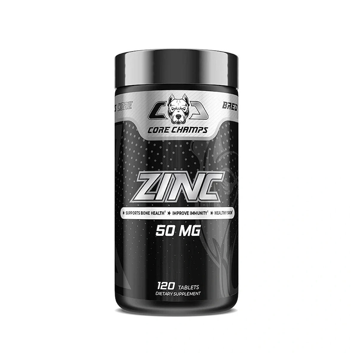 Core Champs Zinc Çinko 50 MG 120 Tablet - By Kai Greene