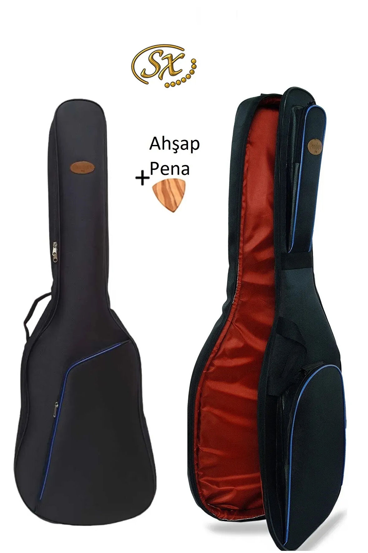 Profesyonel Ultra Koruma 20 Mm Pedli SX Bas Gitar Bass Gigbag Tasima Kılıfı Su Geçirmez