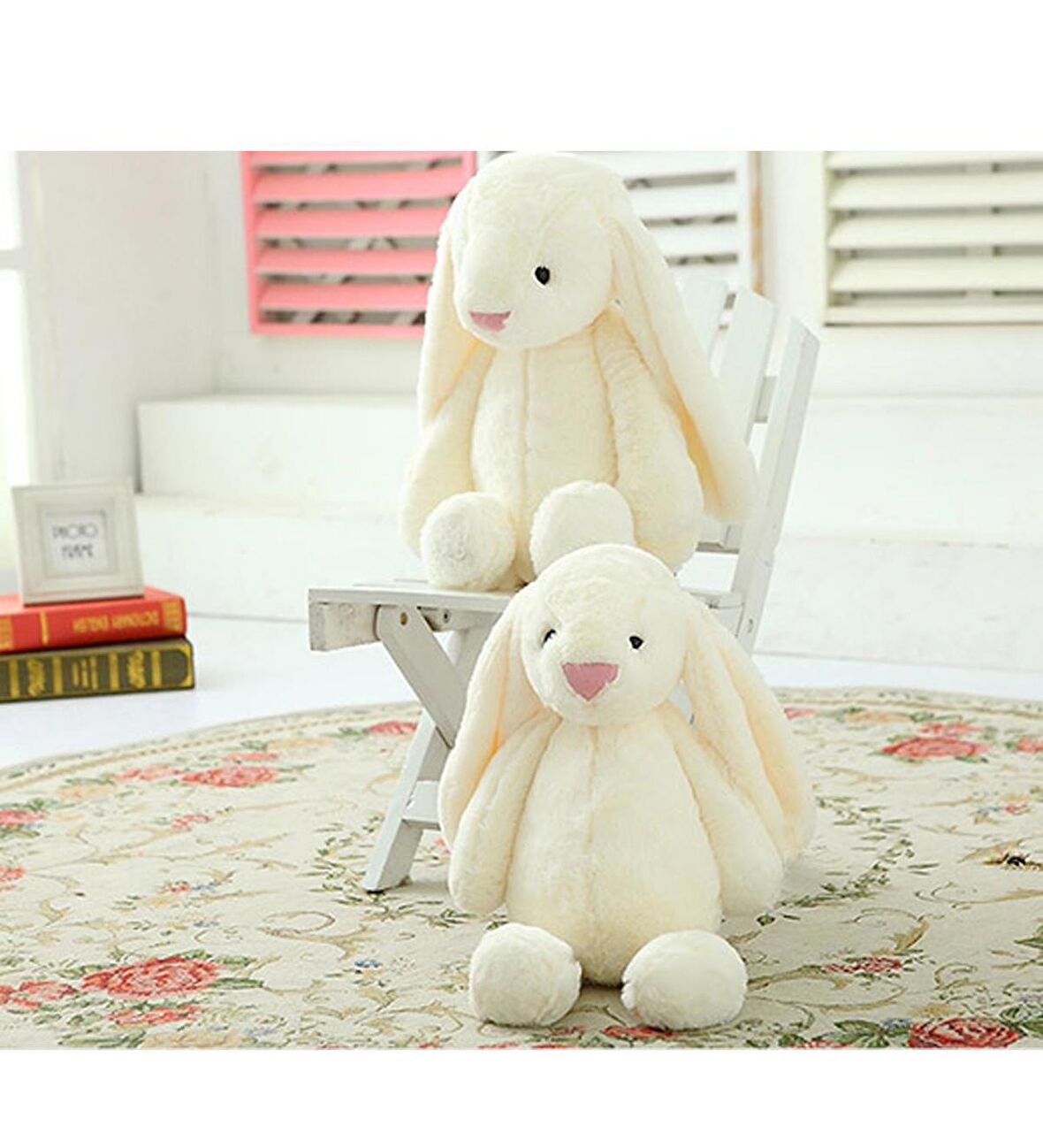 Uyku Arkadaşım Uzun Kulak Bunny Peluş Tavşan 65 cm