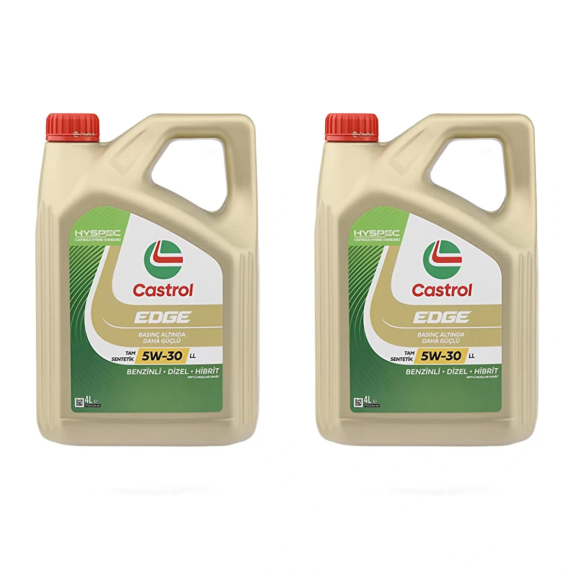 Castrol Edge 5W-30 LL DPF 2 Adet 4 Litre 2025 Üretim