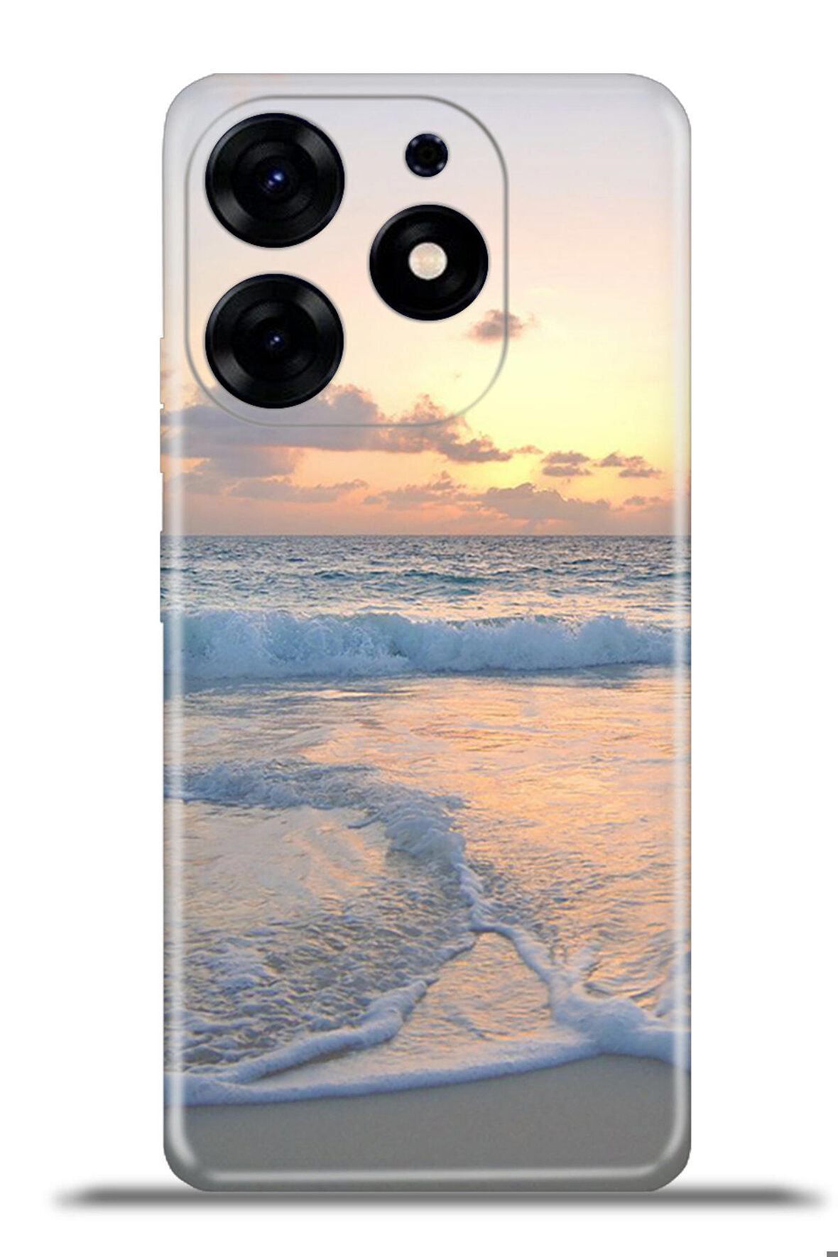 Tecno Spark 10 Pro Esnek Silikon Kamera Koruma 4k Desenli Özel Tasarım - Sahil
