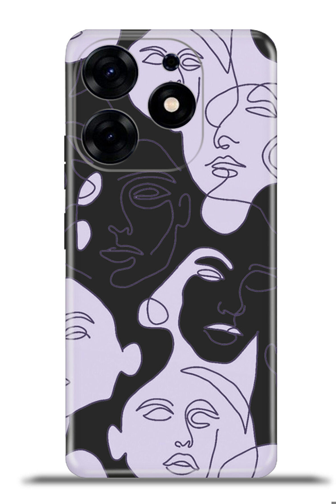 Tecno Spark 10 Pro Esnek Silikon Kamera Koruma 4k Desenli Özel Tasarım - Manyfaces