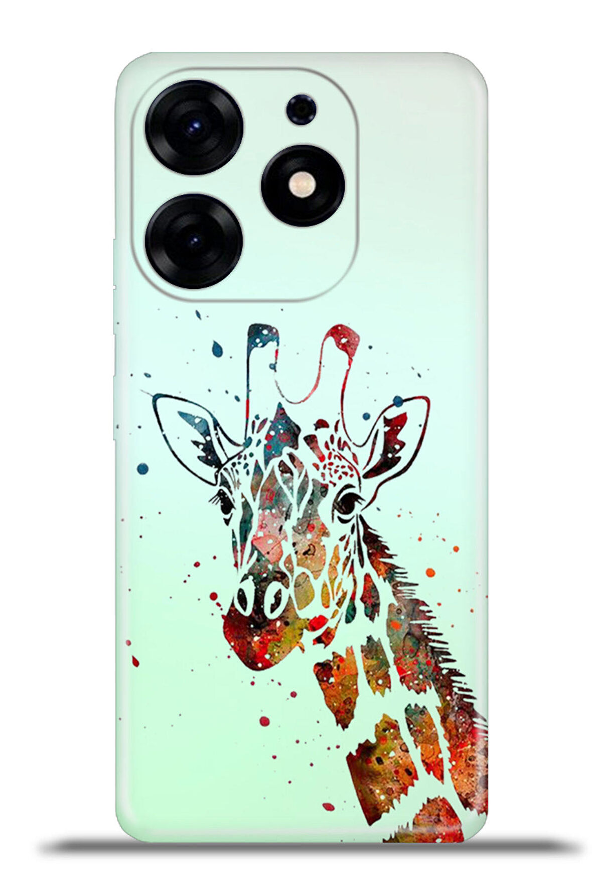 Tecno Spark 10 Pro Esnek Silikon Kamera Koruma 4k Desenli Özel Tasarım - Graffeart